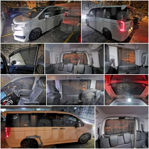 HONDA STEPWGN RK 全車磁石濾光窗網太陽擋