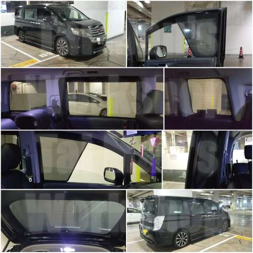 HONDA STEPWGN RK 全車磁石濾光窗網太陽擋