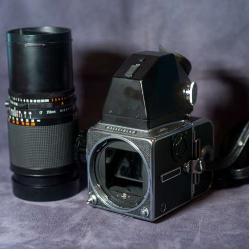 hasselblad 503x (hasselblad 500cm 升级版) & a24 film back & 250mm f5.6 CF