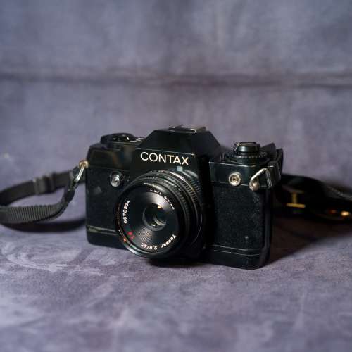 contax 137md & tessar 45mm 2.8