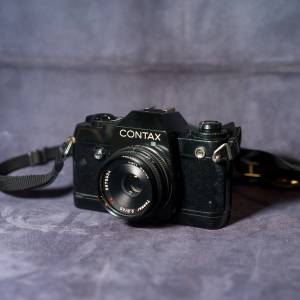 contax 137md & tessar 45mm 2.8