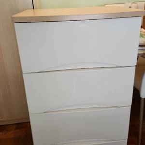 極新淨4層膠櫃桶 深 18" x 闊24" x 高 40"