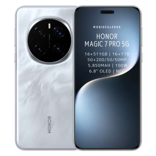 全新(New) • Honor Magic7 Pro 5G《6.8” OLED, 16+1Tb, 50+200/50/50MP, NFC》