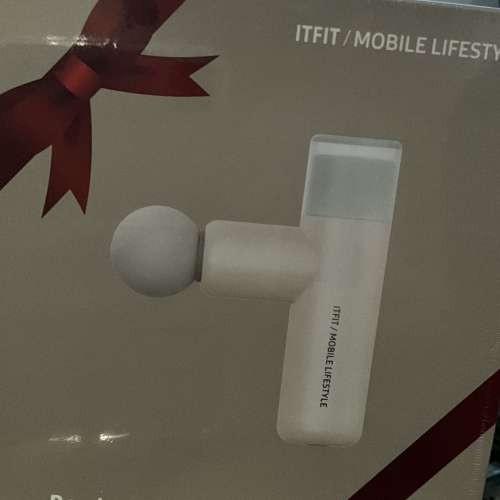 (全新) ITFIT by Samsung C&T 輕便肌肉按摩槍 ITFITEX43 [白色]