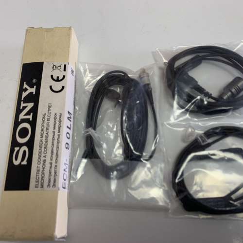 大平賣！！！SONY ECM-90LM等 高靈敏領夾咪、麥高峰、無線收音專業咪頭
