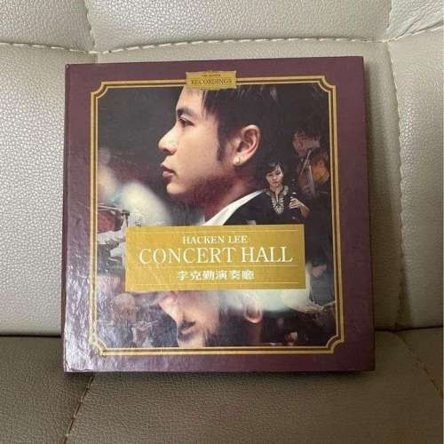 單碟雙面 CD & DVD CONCERT HALL 李克勤演奏廳