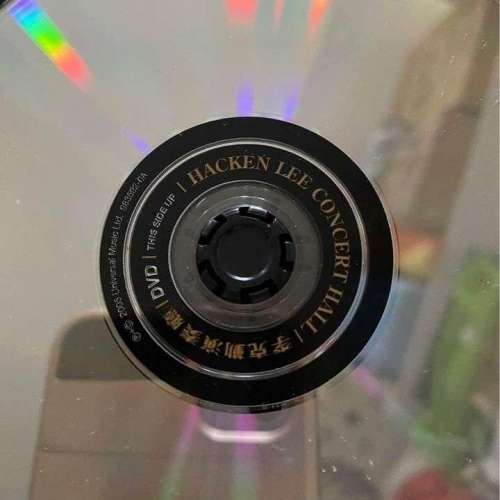 單碟雙面 CD & DVD CONCERT HALL 李克勤演奏廳