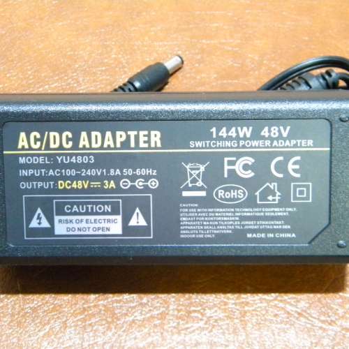 電子火牛總匯 3V 5V ... 12V ... 36V 多種輸出電流及插頭尺寸 全新有保用