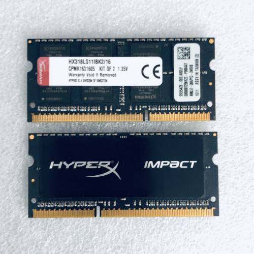 Kingston HyperX DDR3L 14900 1867MHZ 16Gb(8Gb x2)