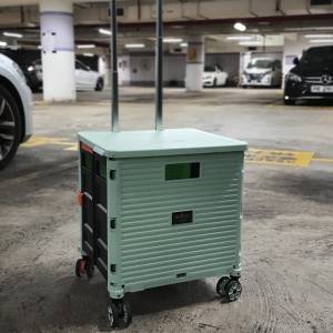 Hallmark 四輪摺疊拉桿購物車