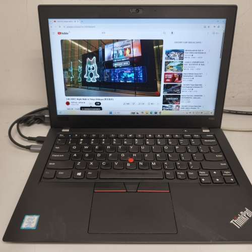 Lenovo Thinkpad X280，i7-8650U，8G ram，256GB SSD，12.5"IPS LCD ，Win11，Offi...