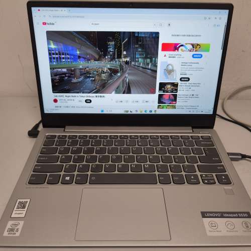 Lenovo Ideapad S530，i5-10210U，8G ram，256GB SSD，獨顯，13.3"IPS LCD ，Win11...