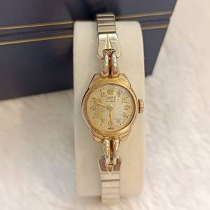 💥⌚ Vintage Swiss「LIBAN」😍#Rise gold 上鏈腕錶