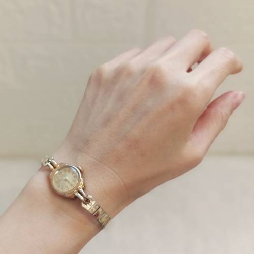 💥⌚ Vintage Swiss「LIBAN」😍#Rise gold 上鏈腕錶