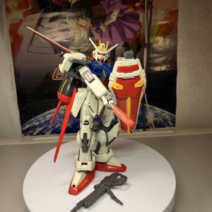 1:100 機動戰士高達特種計劃Seed 突擊高達 素組 已砌 高達模型
