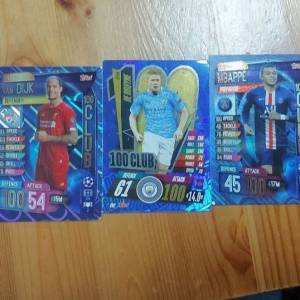 3張100 Match Attax 球員