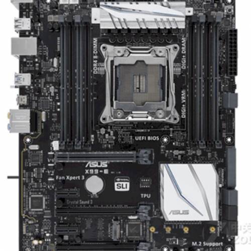 ASUS華碩x99E另外有CPU E5十八核心36TC