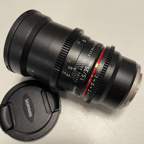 Samyang 35mm T1.5 Sony e mount