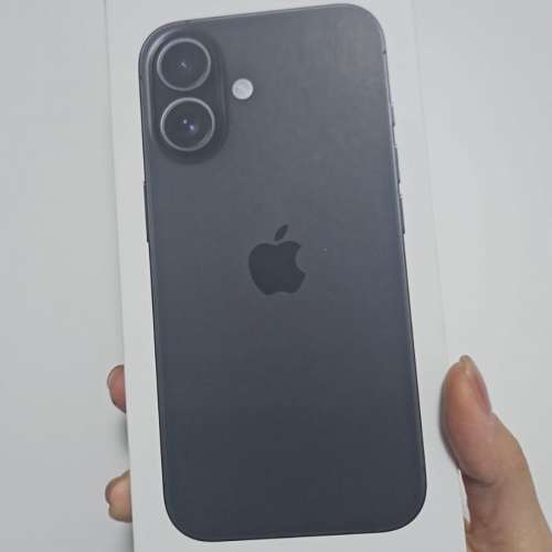 全新iPhone16黑色128gb  公司抽獎禮物 apple store