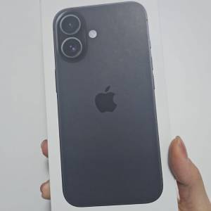 全新iPhone16黑色128gb  公司抽獎禮物 apple store