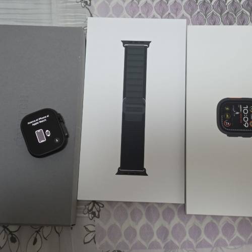 港行 Apple Watch Ultra 2 Black Dark Green Alphin Loop