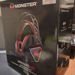 MONSTER AIRMARS N3 USB 7.1 電競耳機