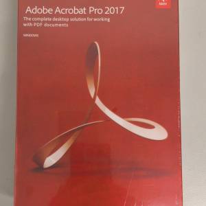 全新盒裝正版Adobe Acrobat Pro 2017彩盒零售版