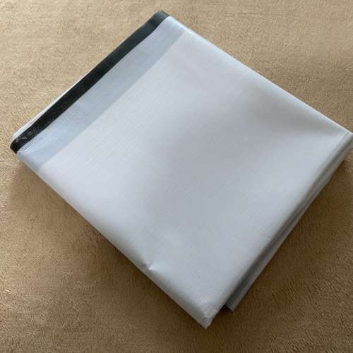 70 inch Projector Screen (Thick polyester PVC material, Foldable),4K 16:9