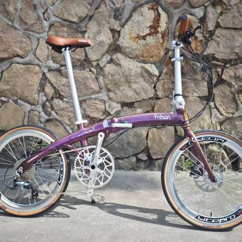 特價 2025 新款 FNHON PD2018 TIAGRA 10速 油剎 20吋 451 平焊鋁合金車架折叠車 送...