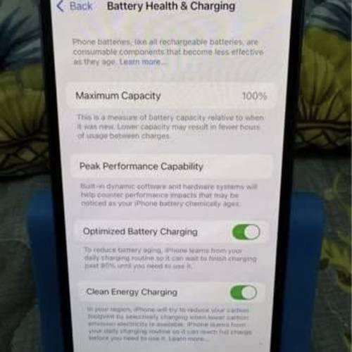 iphone13 128GB 藍色 電池bettery100%  全原美版 Original