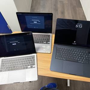 開到機著機Macbook Pro M1 M2 MacBook Air M4, A2338  A2681 Macbook M4 15-inch 20...