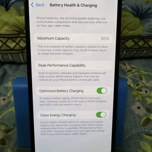 iphone13 128GB 墨綠 電池bettery83%  全原美版 Original