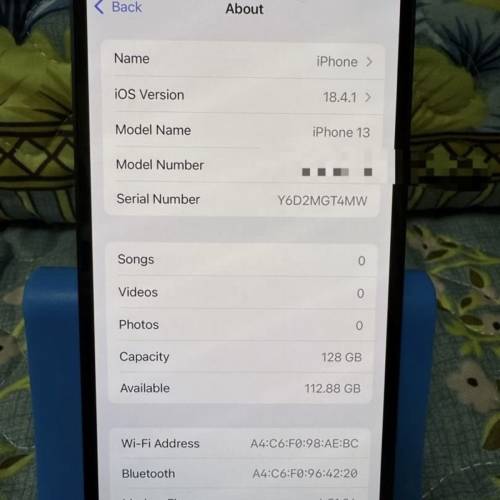 iphone13 128GB 墨綠 電池bettery83%  全原美版 Original