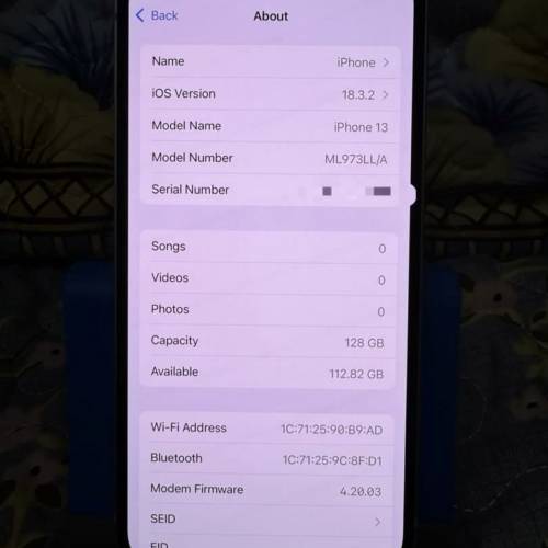 iphone13 128GB 粉色 電池bettery80%  全原美版 Original