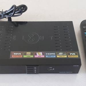 EIGHT 八仔 EHD768 高清數碼接收器 DMB-TH RECEIVER HDTV錄影機