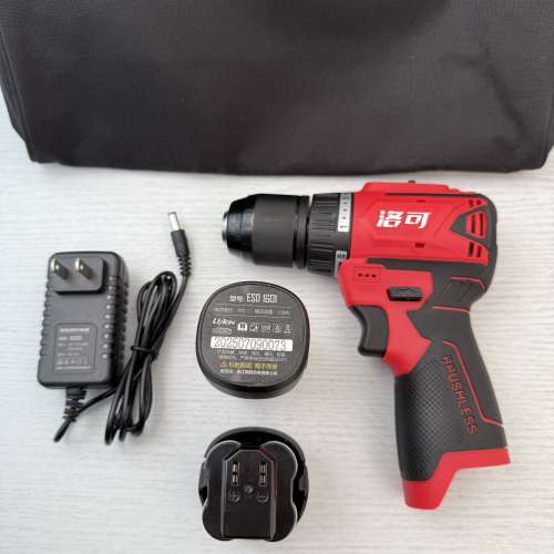 洛可16V雙速無刷鋰電鑽 LEK® CD-1611(兩電一充)