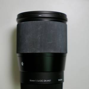 Sigma 16mm F1.4 DC DN Contemporary for Sony E Mount