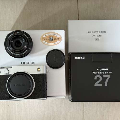 富士 Fujifilm XE5 / XF 27mm F2.8 R WR