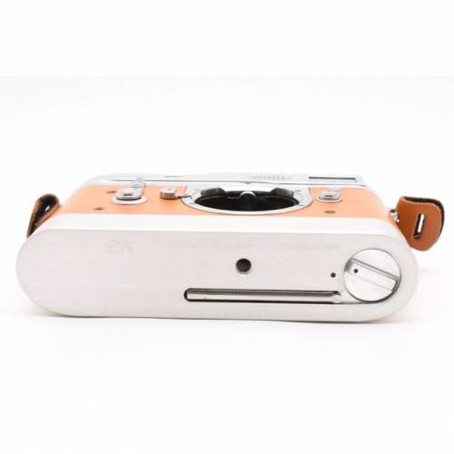 Leica Leitz M2 silver chrome with reskin and Rapid Winder