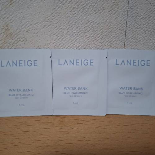 Laneige Water Bank Blue Hyaluronic Gel Cream 1ml (3包)