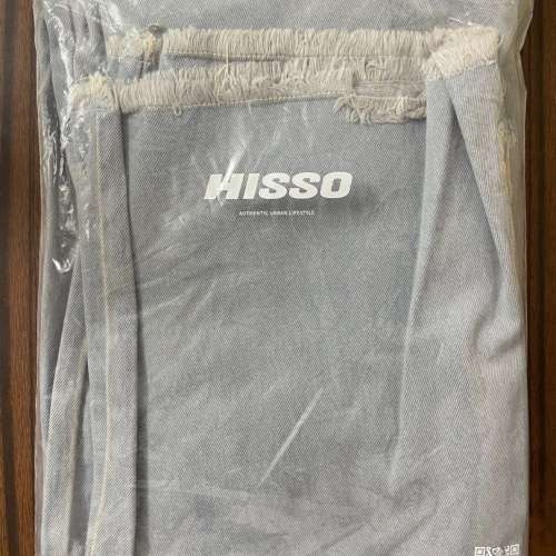 全新 Hisso 工人褲 淺藍色 M size