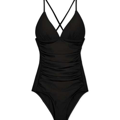 全新 Airspace 人間芭比塑腹細肩美背綁帶連身泳衣(厚杯款) M size