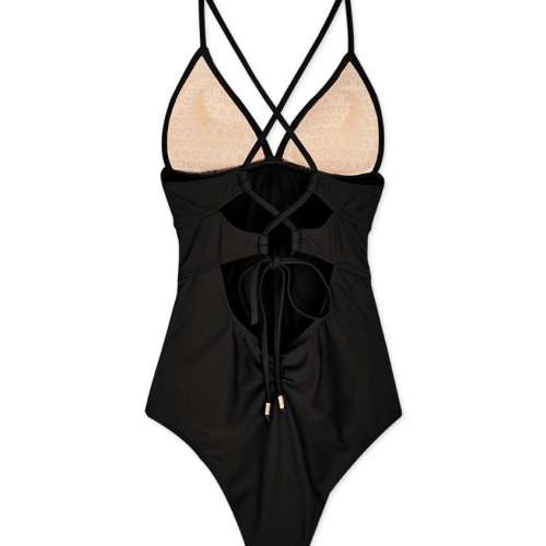 全新 Airspace 人間芭比塑腹細肩美背綁帶連身泳衣(厚杯款) M size