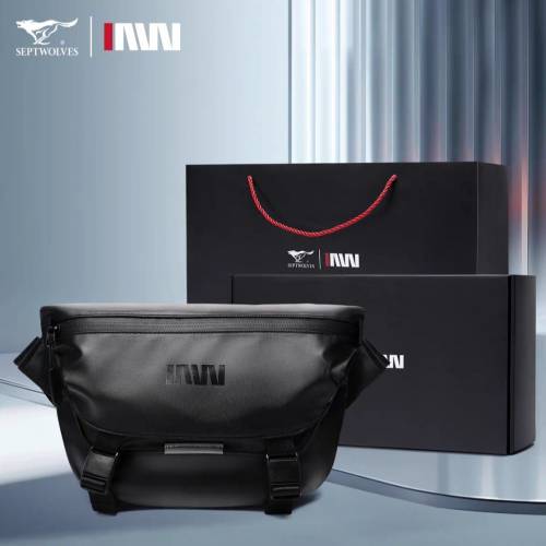 七匹狠男士防水斜孭袋