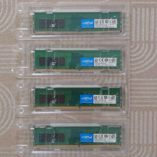 Crucial DDR4 2133 PC4-24000 16GB *4 = 64GB