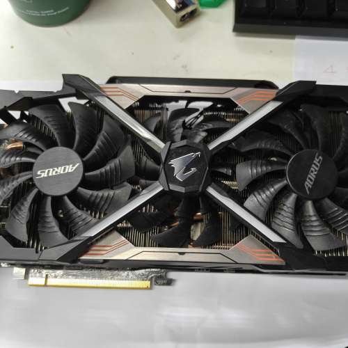收一張aorus gtx 1080 ti extreme 11g