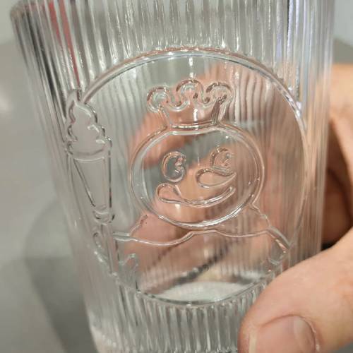 玻璃杯：蜜雪冰城小寶杯