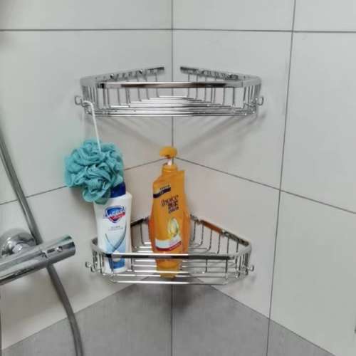 全新全銅三角置物架