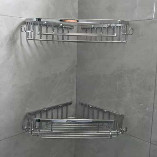 全新全銅三角置物架