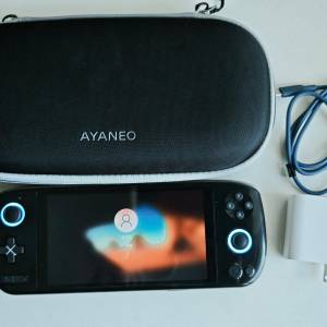 80%新 Ayaneo Air Plus AMD 7320U 8+512GB (改咗大SSD) 黑色 AMD Aya Neo 掌上遊戲...